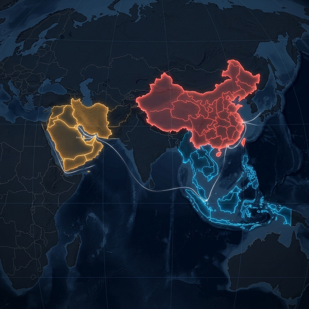 Regional coverage map