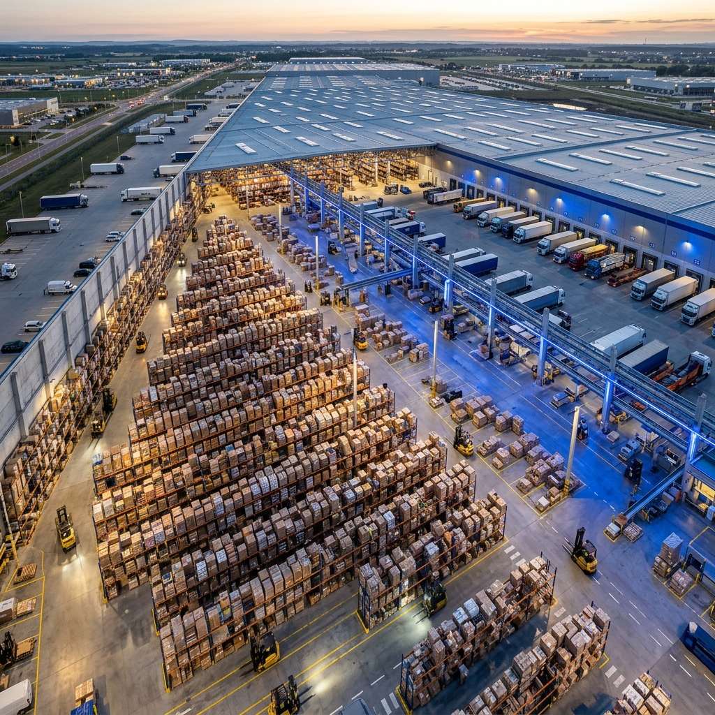 Warehousing and distribution center